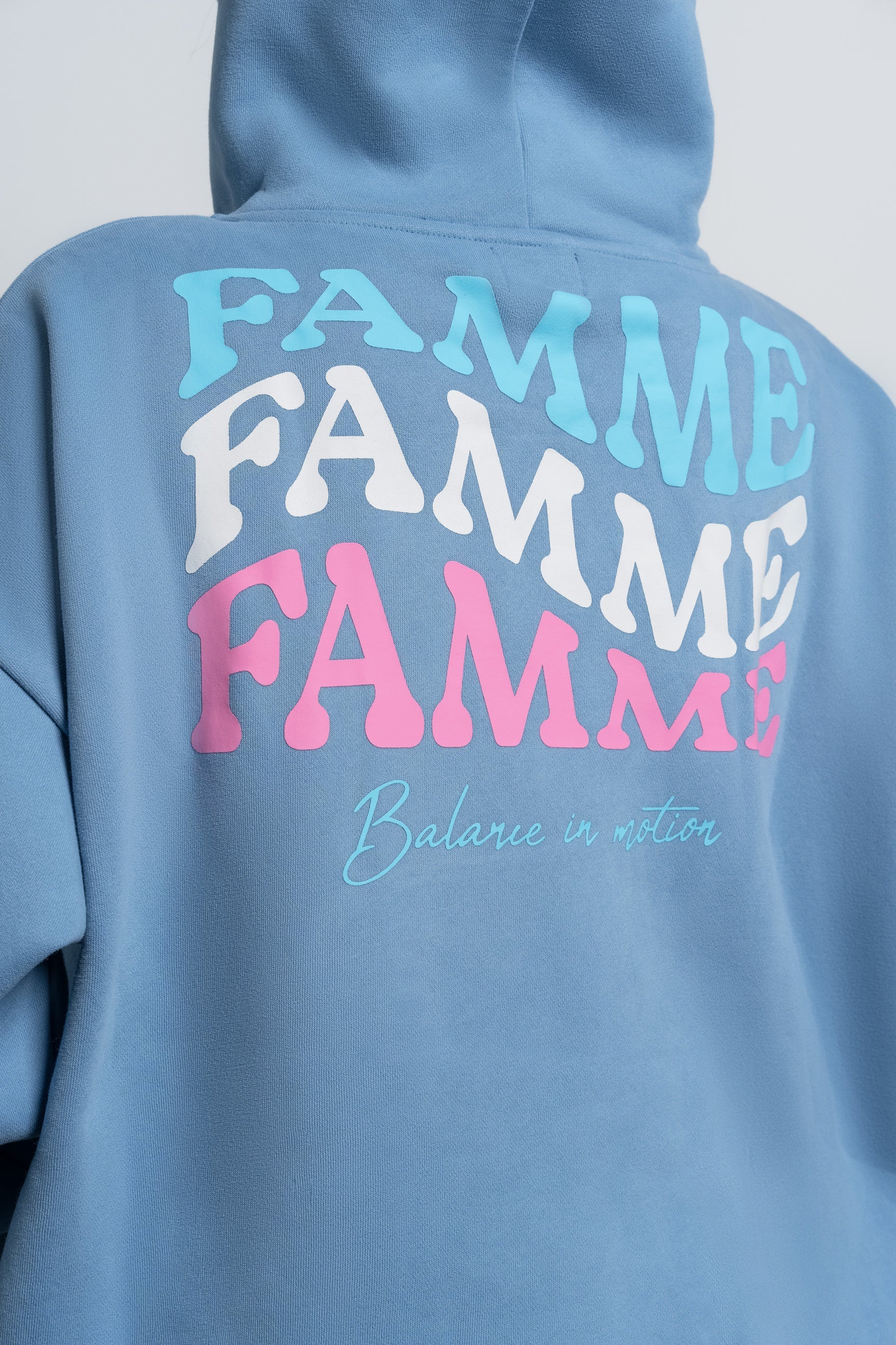 Blue Reality Hoodie - for dame - Famme - Hoodie