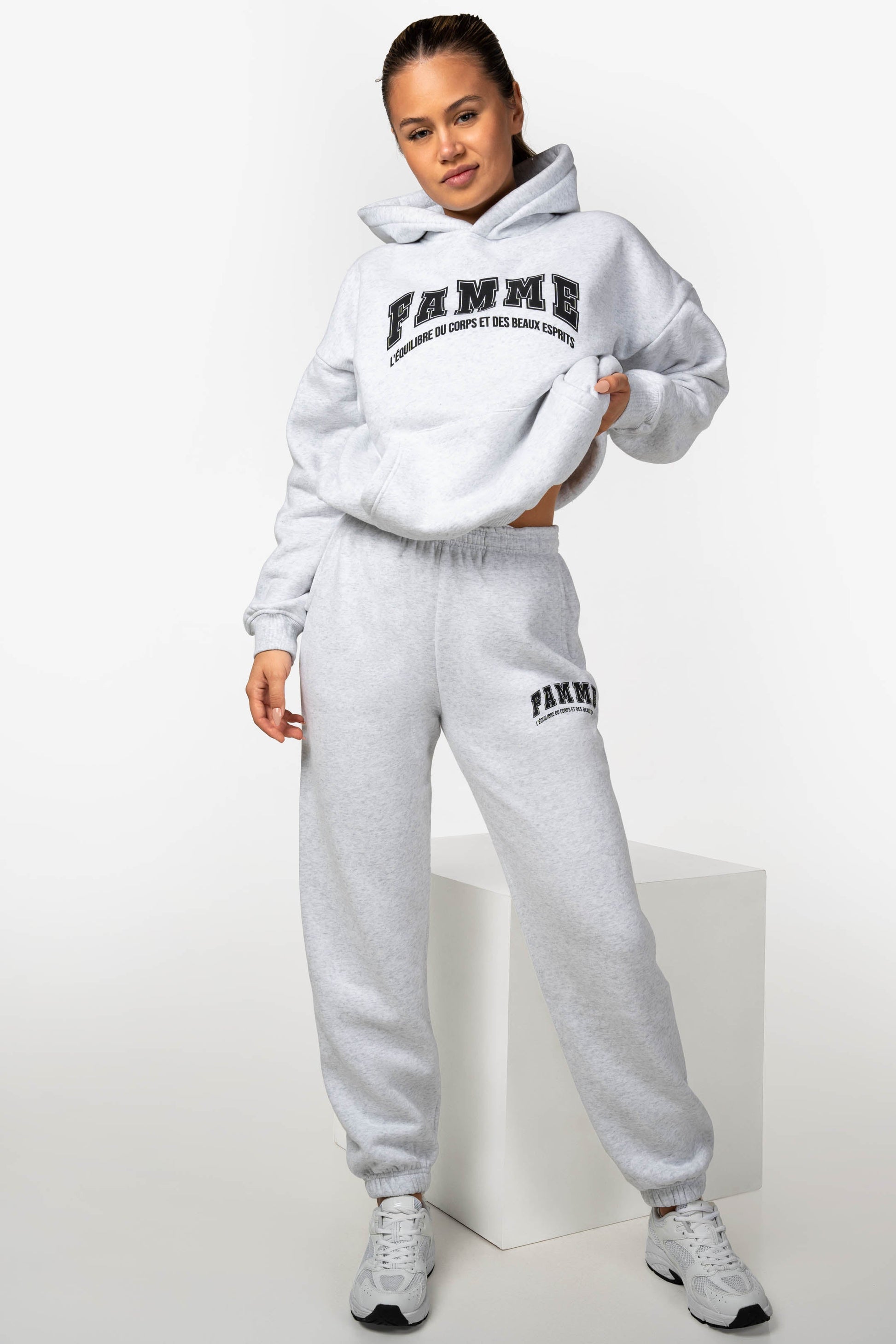 Équilibre Oversized Hoodie - for kvinde - FAMME - Hoodie