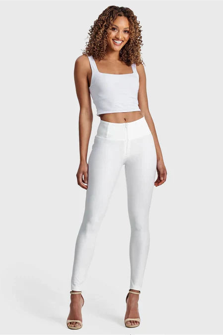 Freddy WR.UP® High Waist - Emana White - for kvinde - FREDDY WR.UP® - Bukser