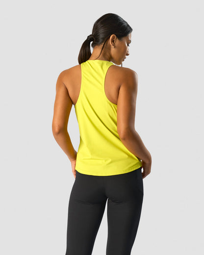 charge tank top wmn acid yellow