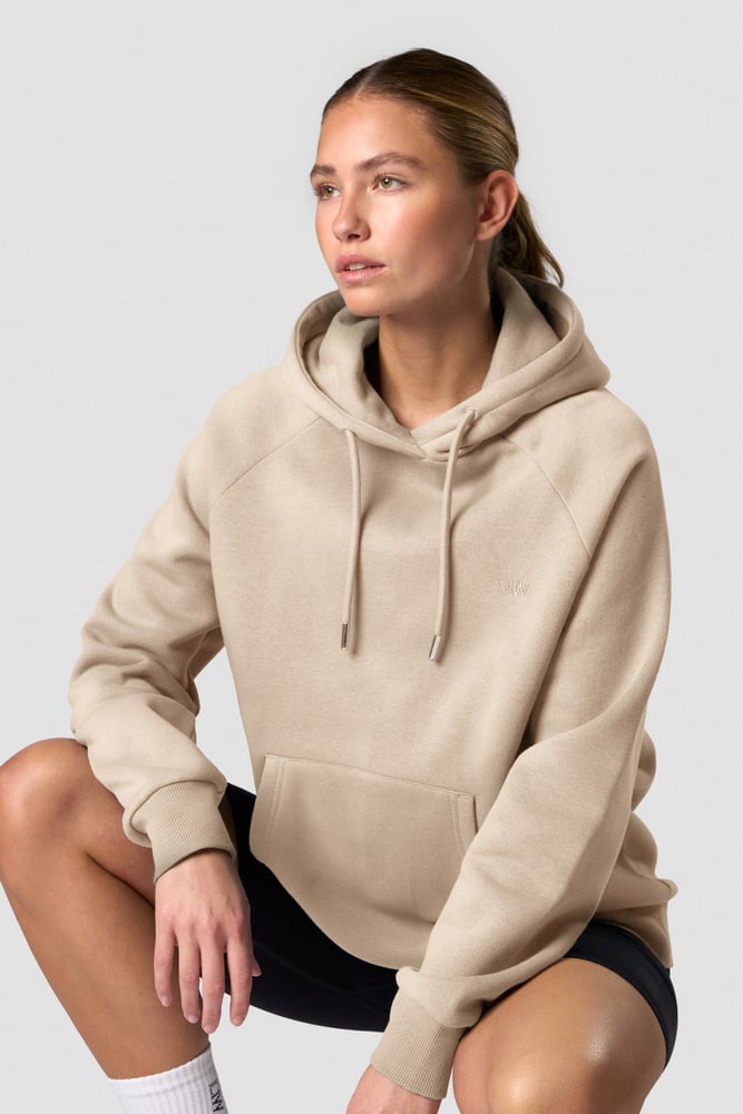 everyday hoodie wmn beige