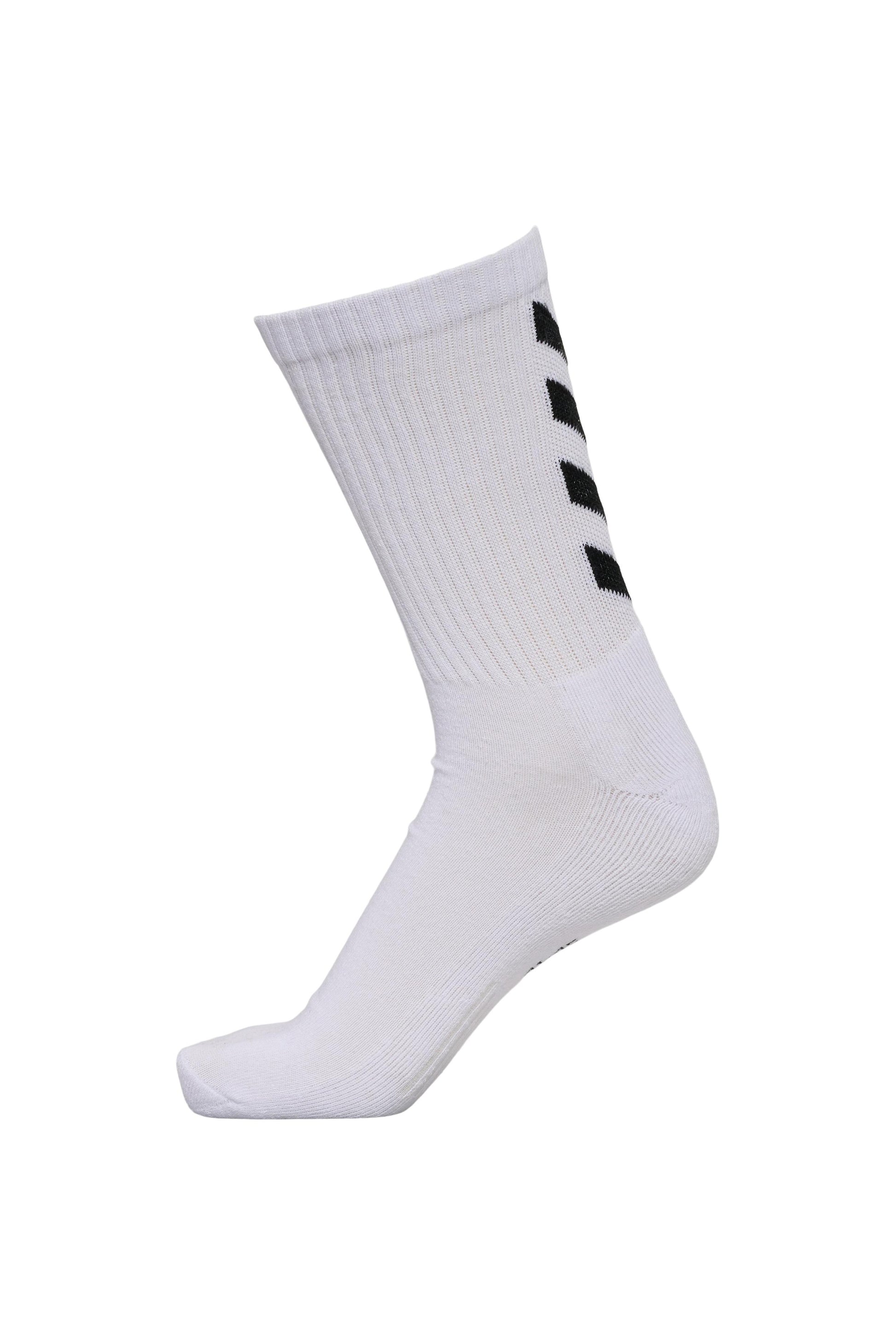 HUMMEL - Fundamental 3-pack Sock - White