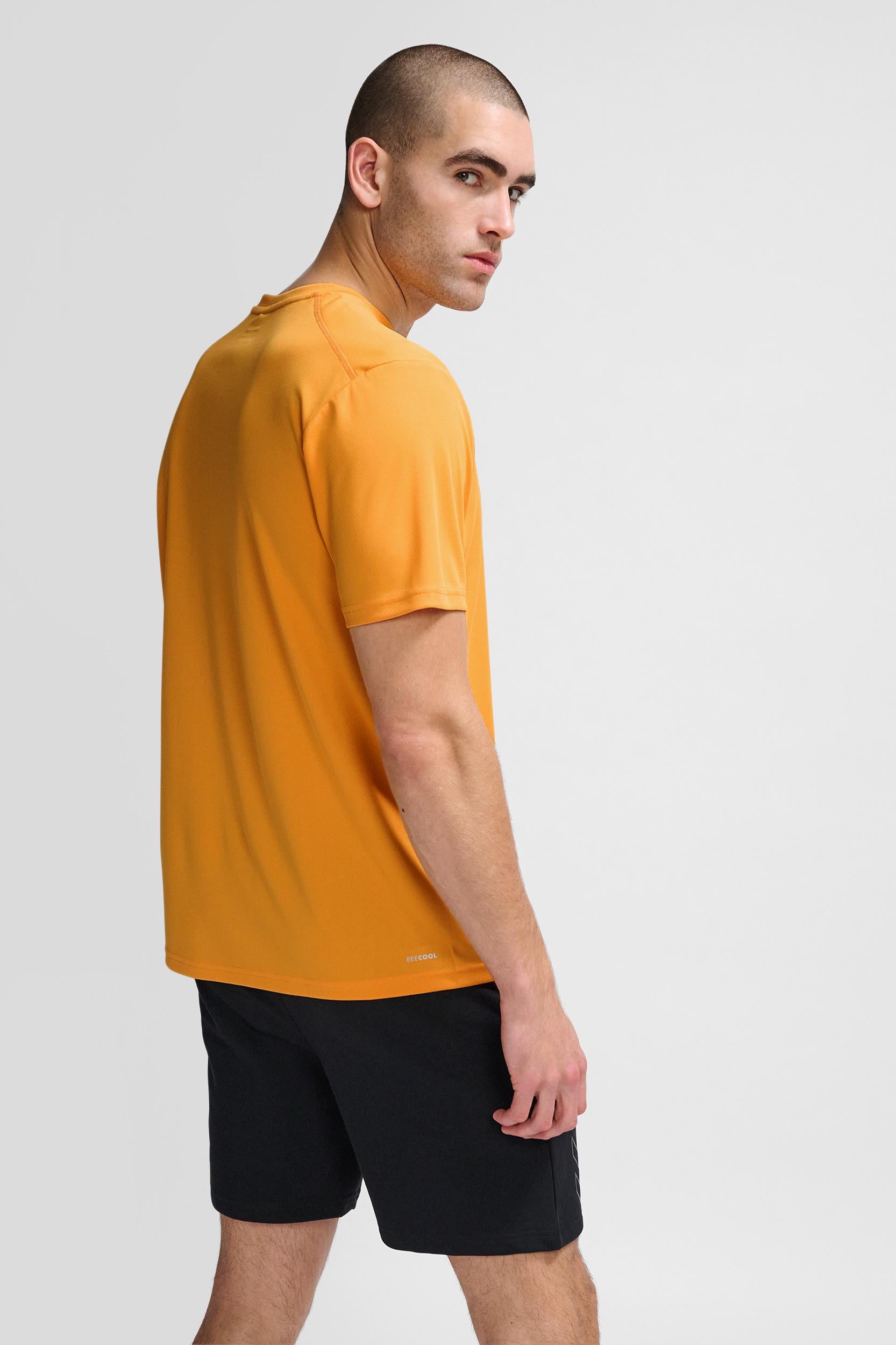 HUMMEL - Hmlactive Pl Jersey S/s - Blazing Orange