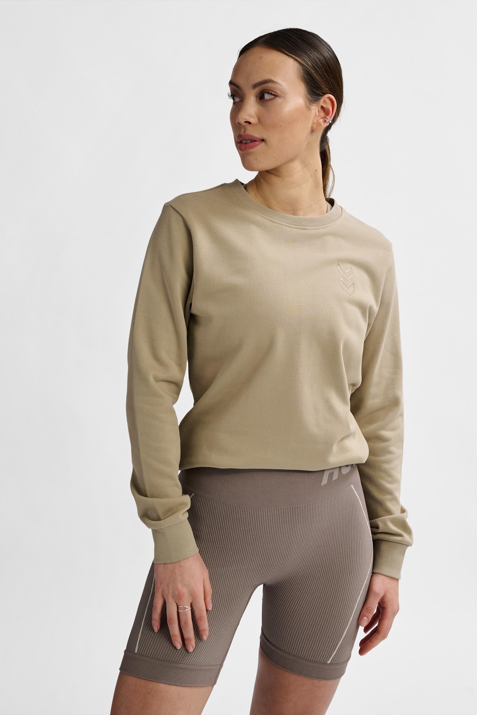 HUMMEL - Hmlactive Sweatshirt Woman - Crockery