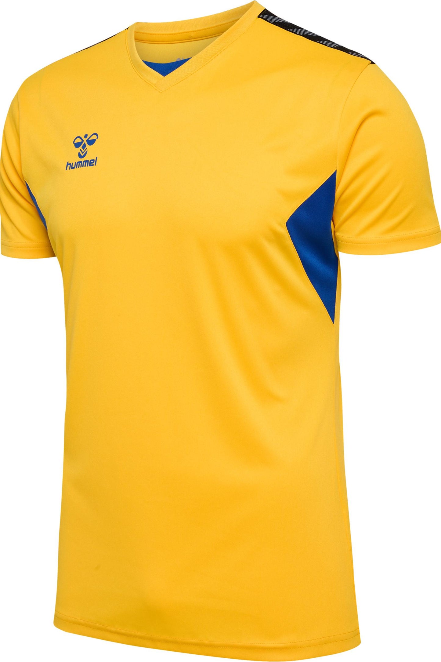 HUMMEL - Hmlauthentic Pl Jersey S/s - Sports Yellow/true Blue