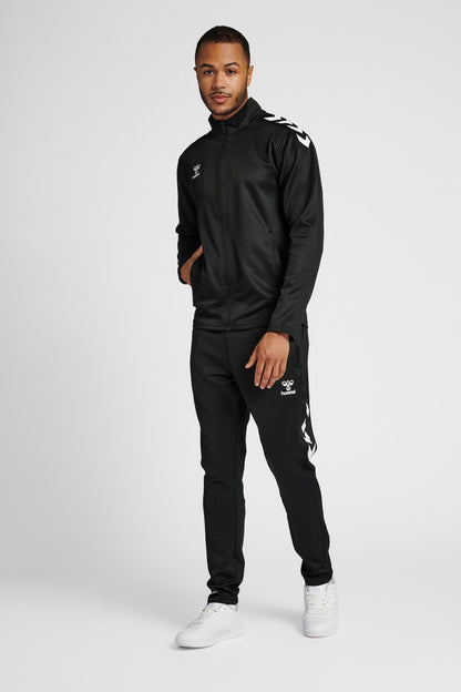 HUMMEL - Hmlcore Xk Poly Zip Sweat - Black