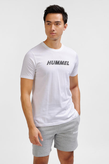 HUMMEL - Hmlelemental Logo Cotton Tee - White