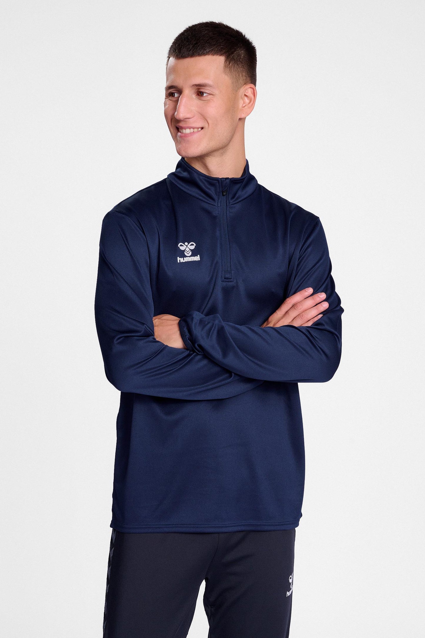 HUMMEL - Hmlessential Half-zip - Marine