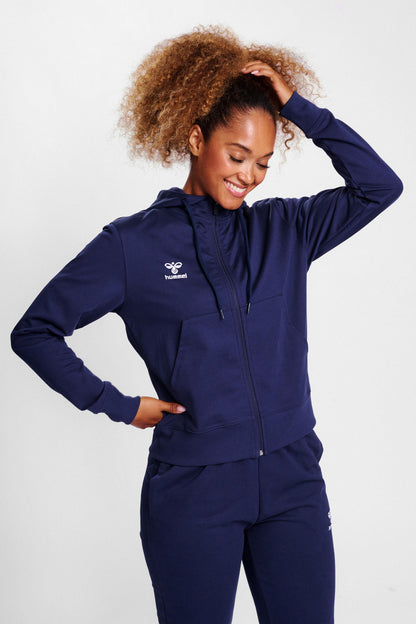 HUMMEL - Hmlgo 2.0 Zip Hoodie Woman - Marine