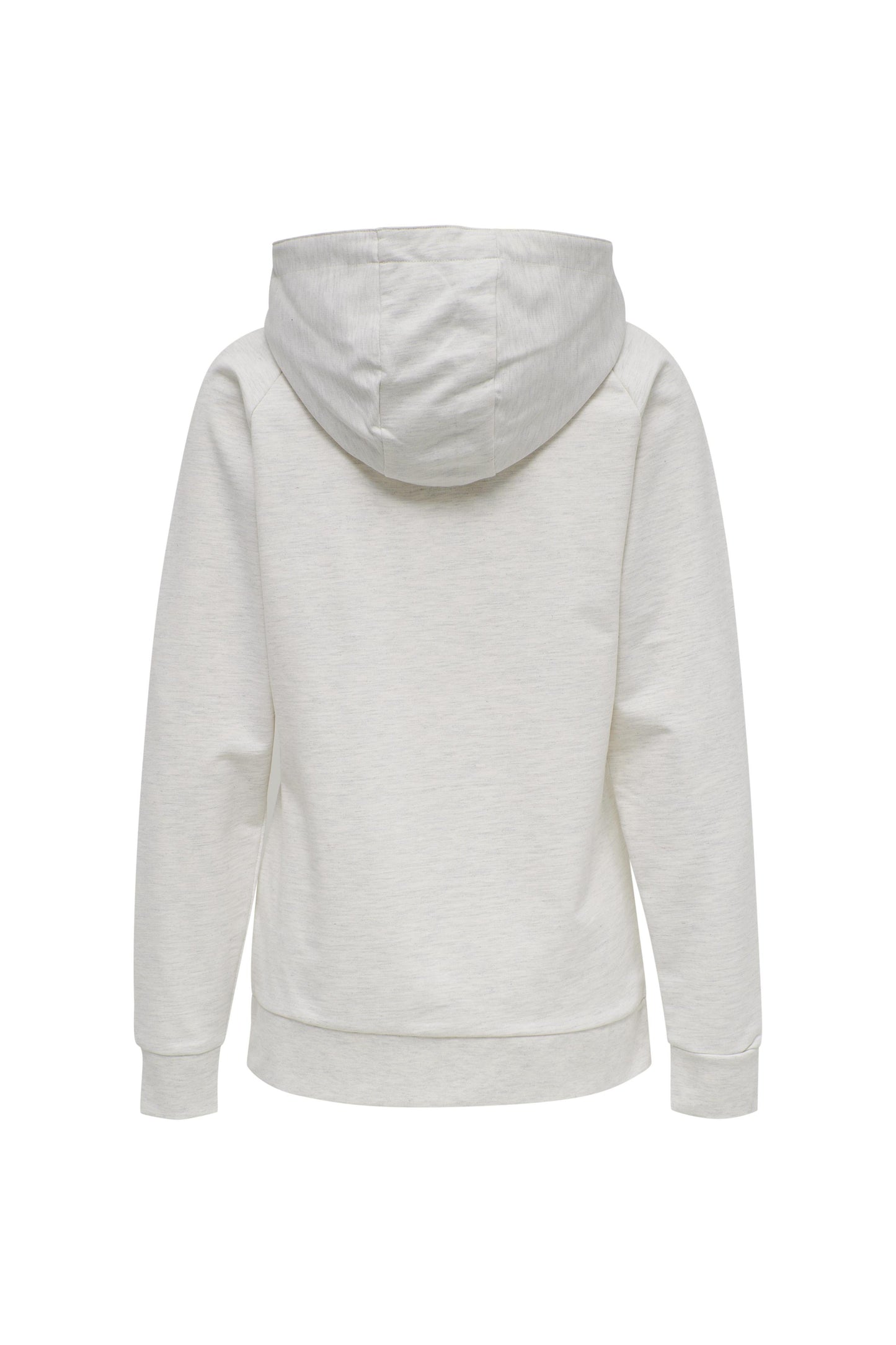 HUMMEL - Hmlgo Cotton Logo Hoodie Woman - Egret Melange