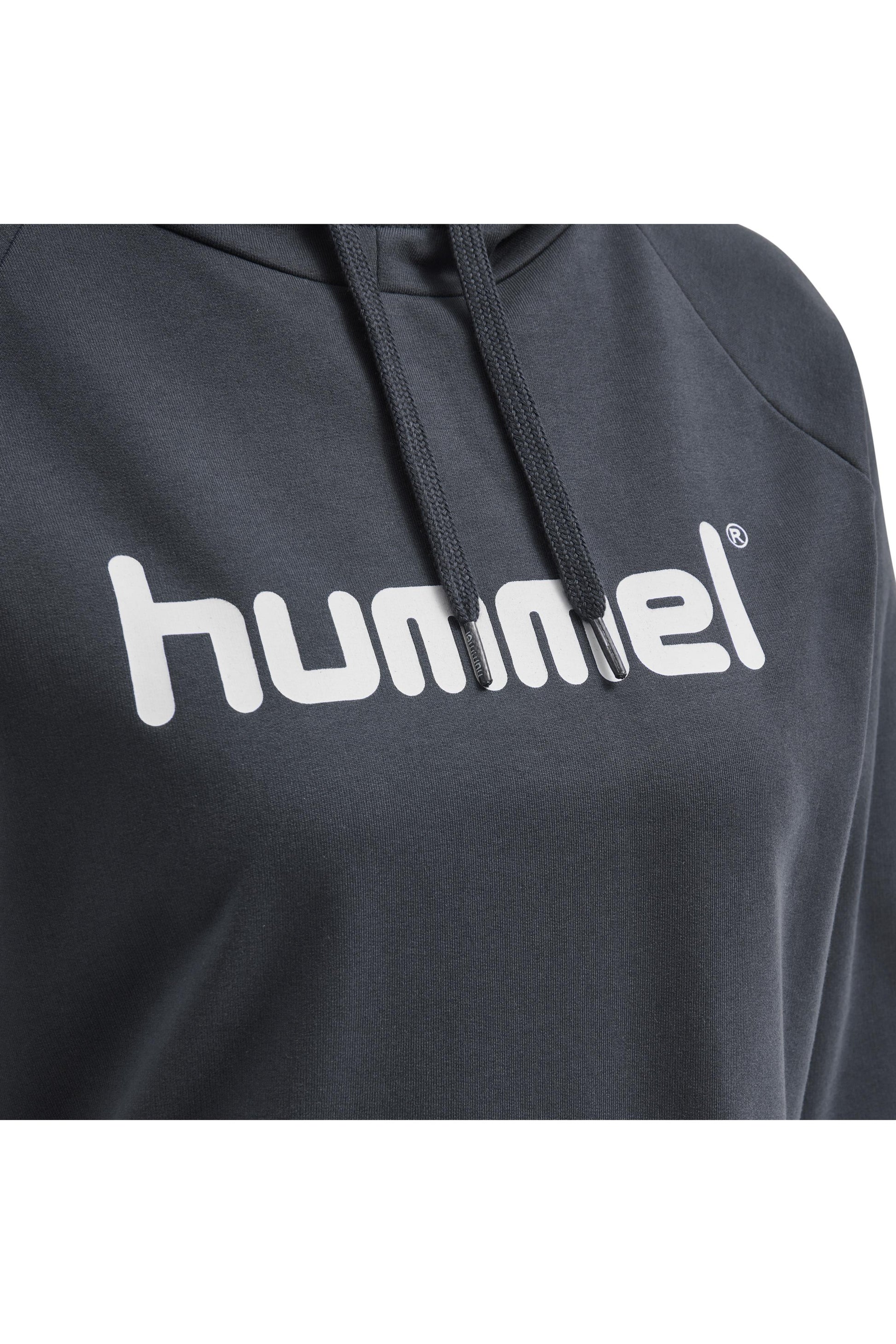 HUMMEL - Hmlgo Cotton Logo Hoodie Woman - India Ink