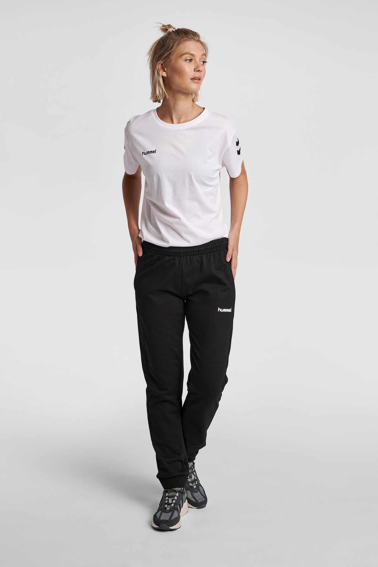 HUMMEL - Hmlgo Cotton Pant Woman - Black