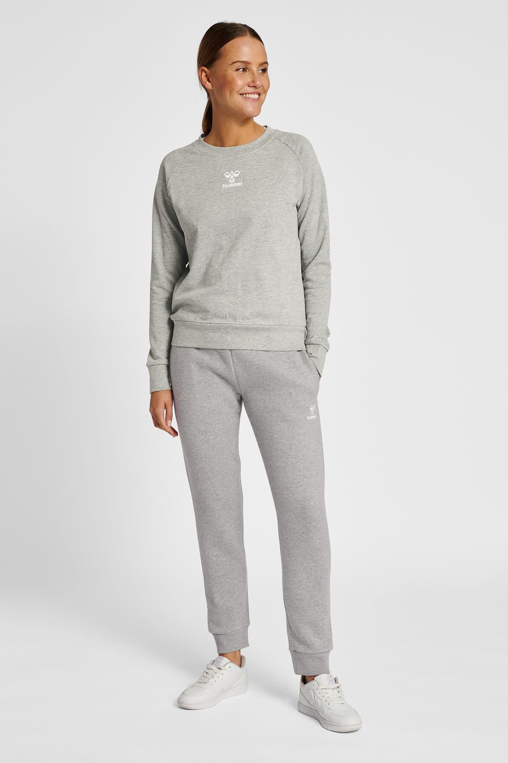 HUMMEL - Hmlicons Woman Sweatshirt - Grey Melange