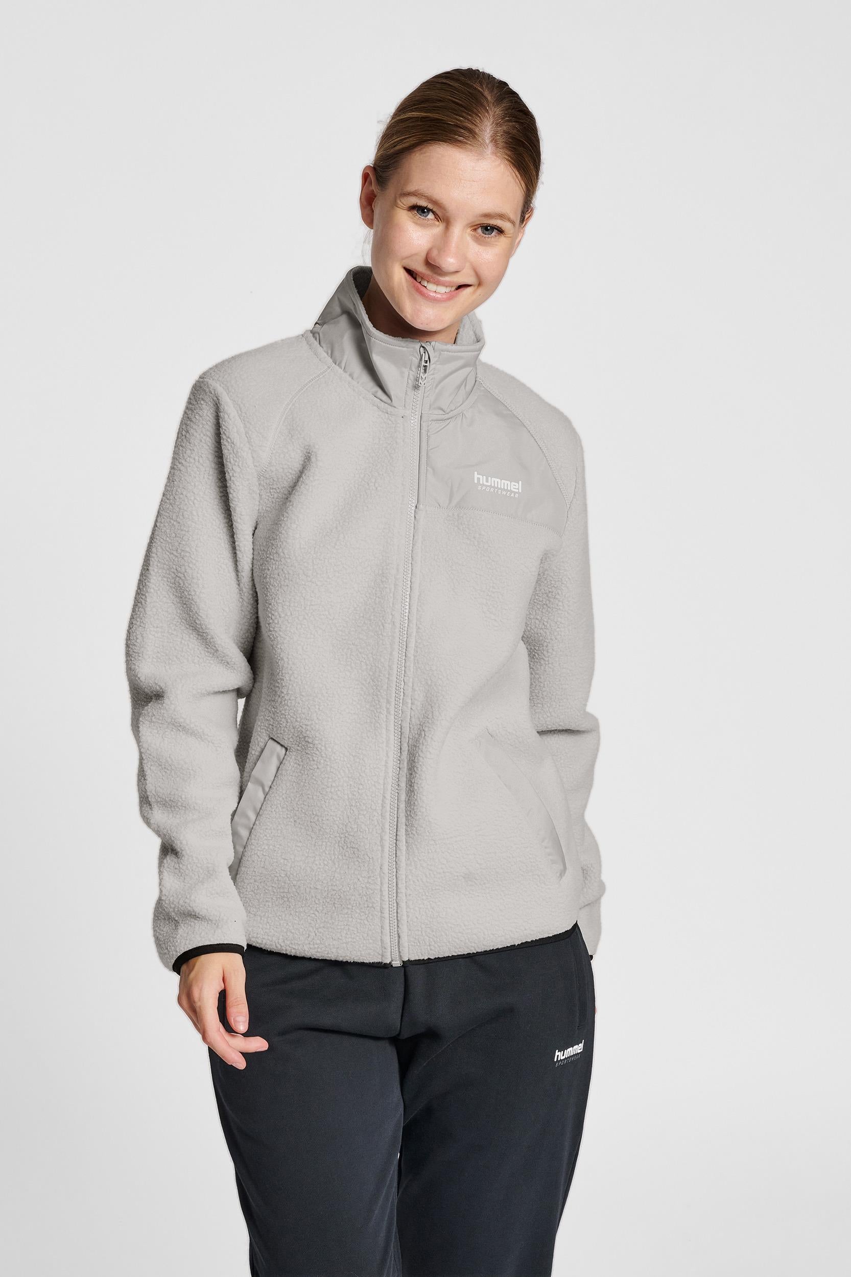 HUMMEL - Hmllgc Charla Fleece Jacket - Harbor Mist