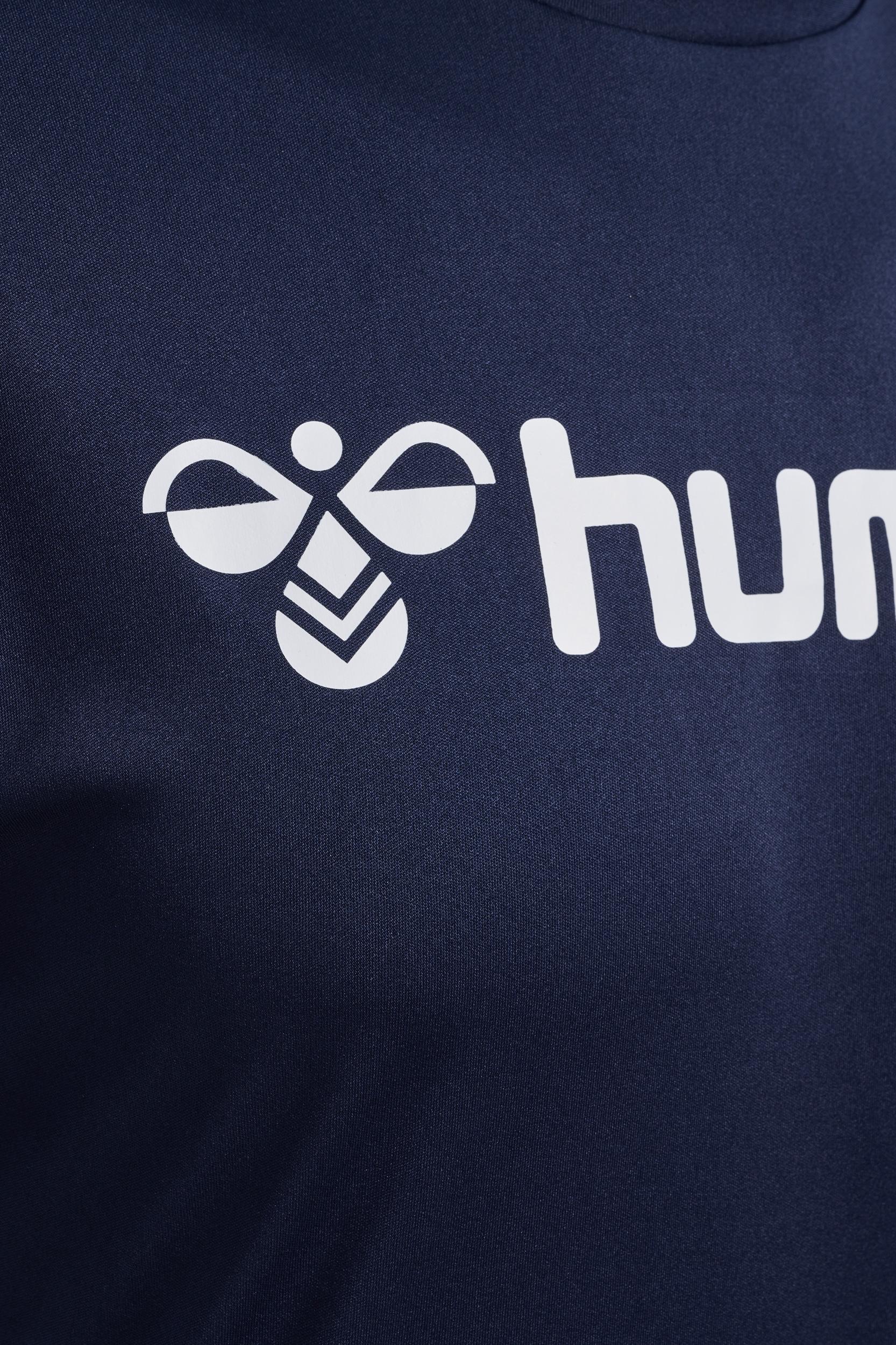 HUMMEL - Hmllogo Jersey S/s - Marine