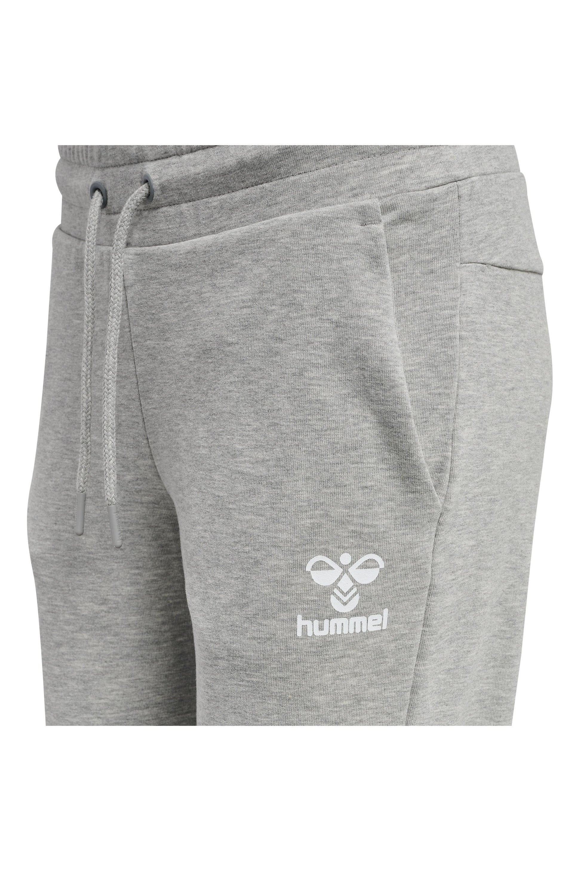 HUMMEL - Hmlnoni 2.0 Tapered Pants - Grey Melange