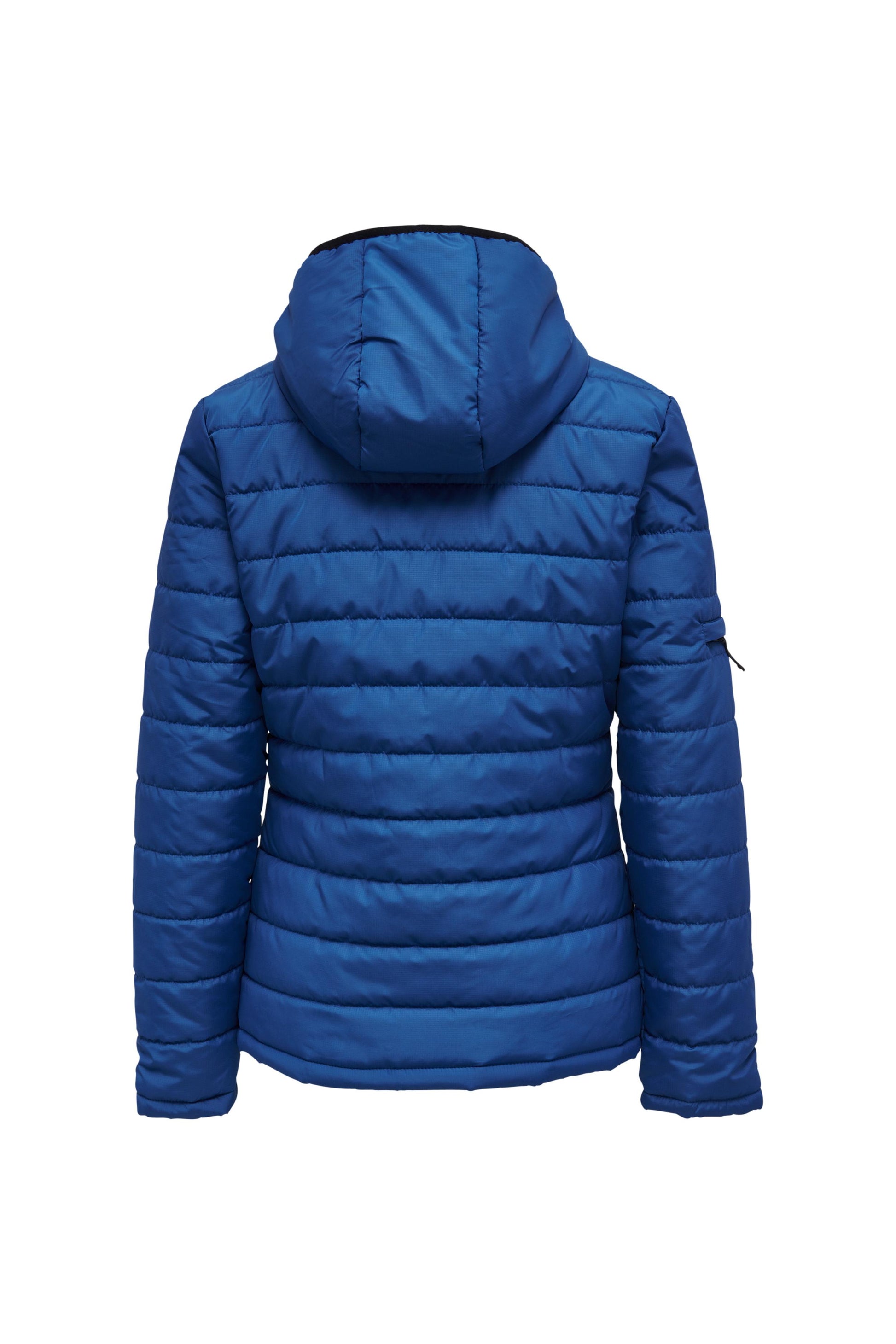 HUMMEL - Hmlnorth Quilted Hood Jacket Woman - True Blue