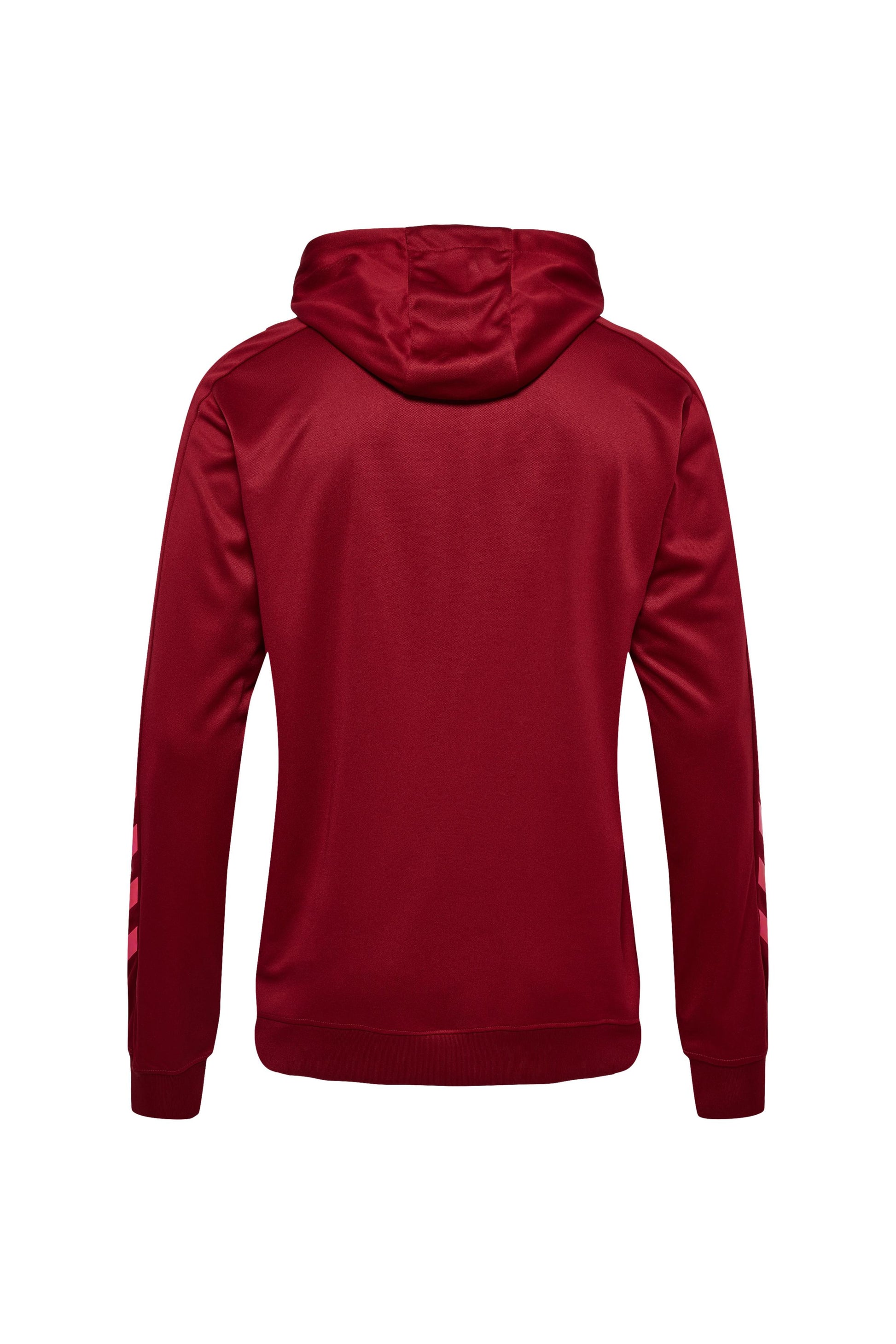 HUMMEL - Hmlpromo Poly Hoodie - Biking Red/raspberry Sorbet