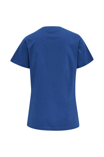 HUMMEL - Hmlred Basic T-shirt S/s Woman - True Blue