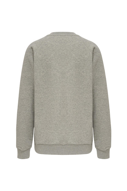 HUMMEL - Hmlred Classic Sweatshirt Woman - Grey Melange