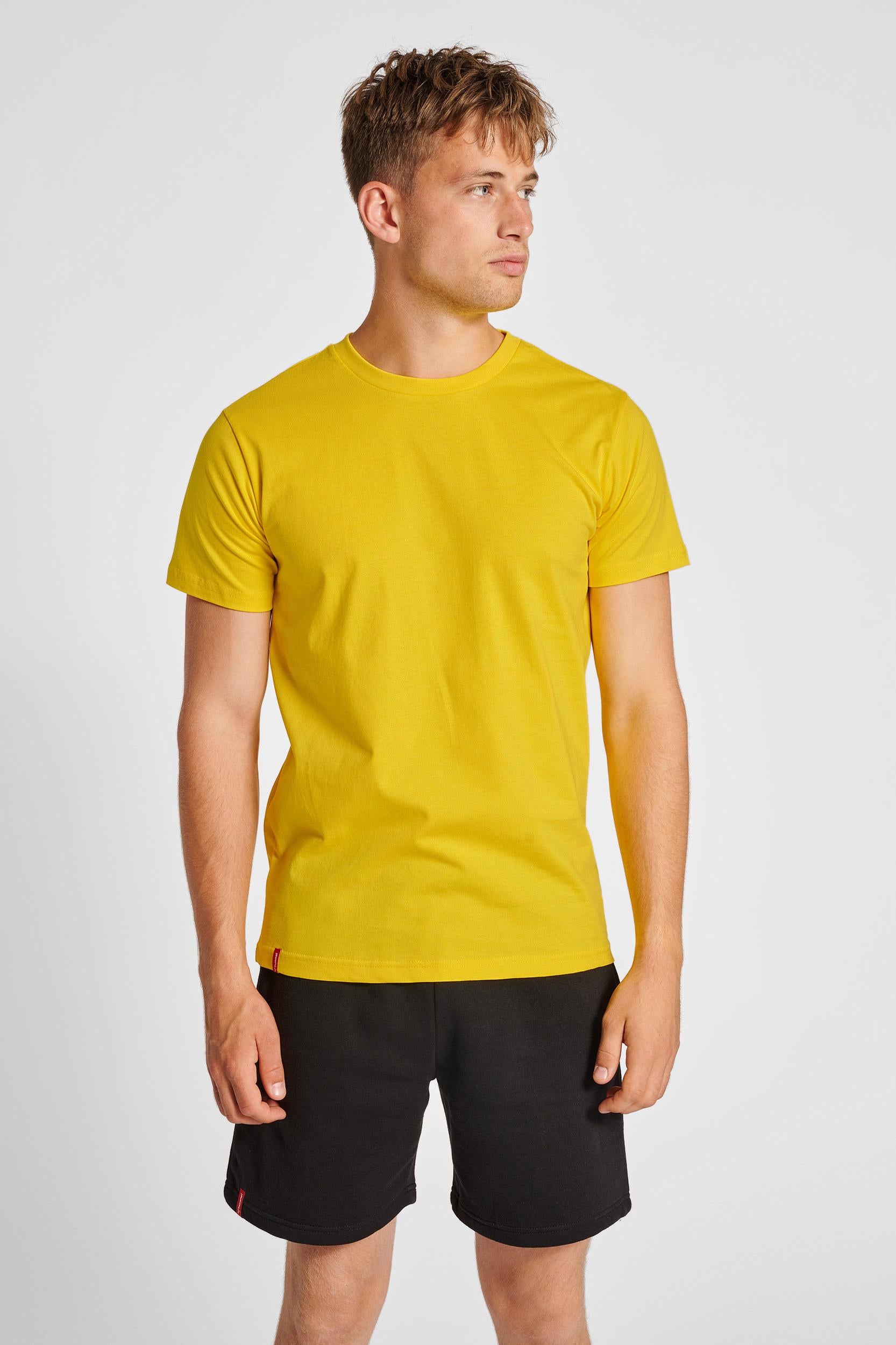 HUMMEL - Hmlred Heavy T-shirt S/s - Empire Yellow