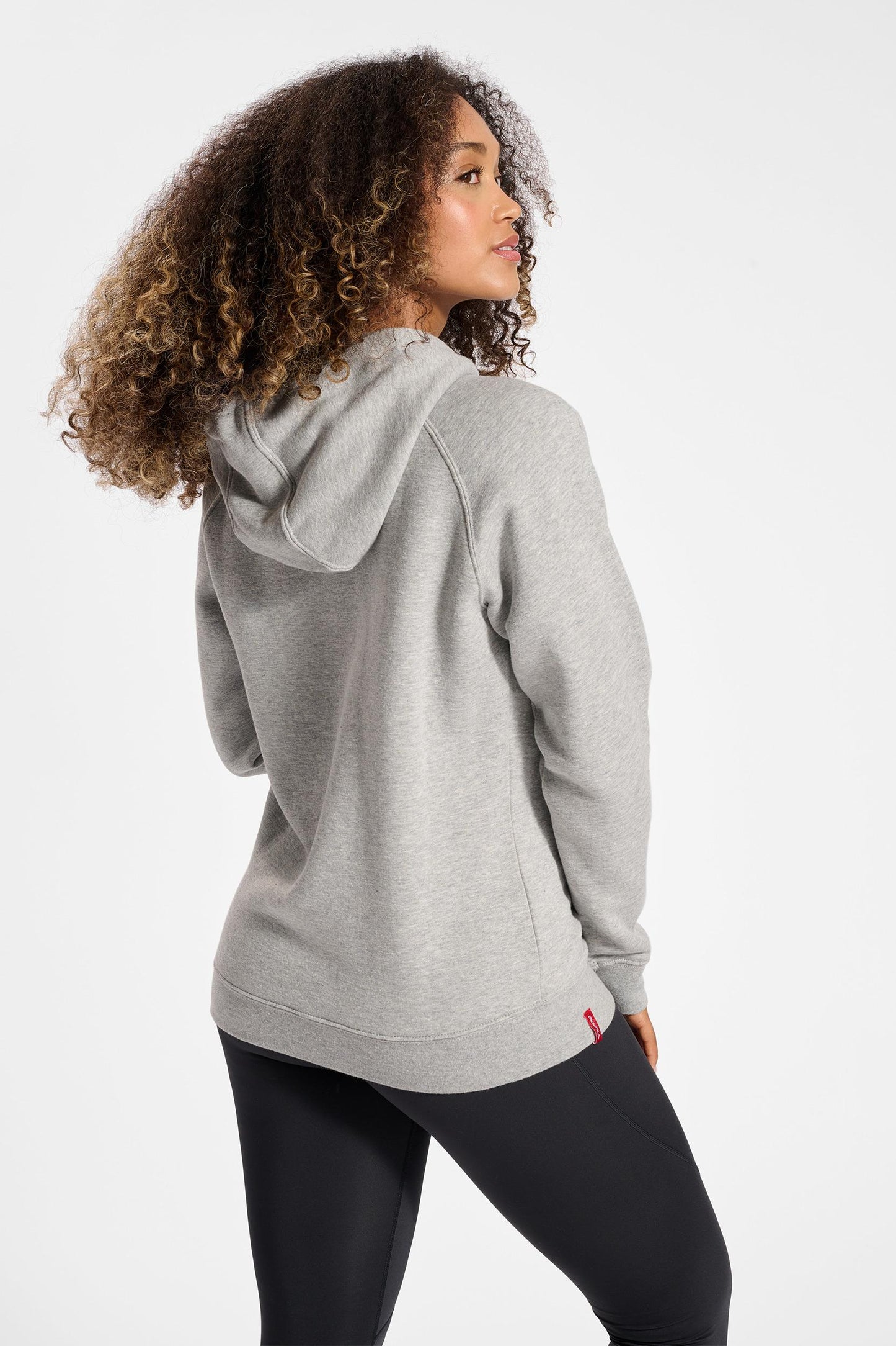 HUMMEL - Hmlred Heavy Zip Hoodie Woman - Grey Melange