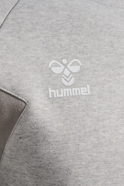 HUMMEL - Hmltravel Sweat Hoodie - Light Grey Melange