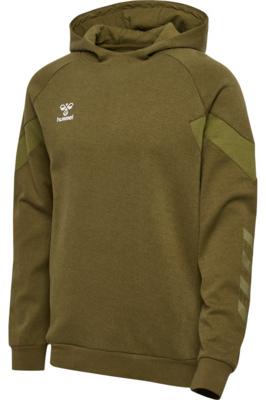 HUMMEL - Hmltravel Sweat Hoodie - Military Olive