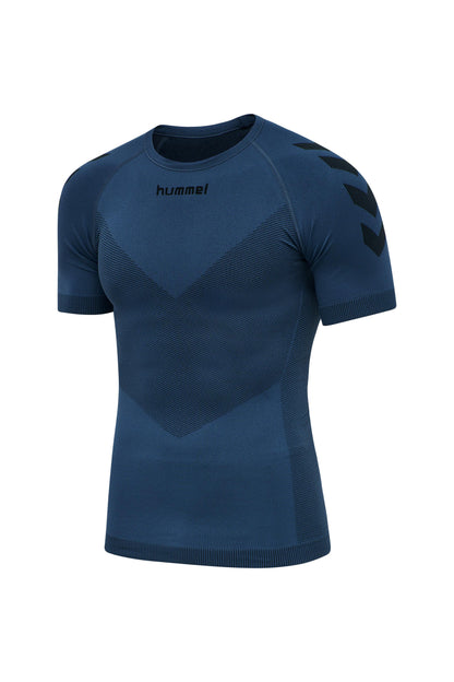 HUMMEL - Hummel First Seamless Jersey S/s - Dark Denim