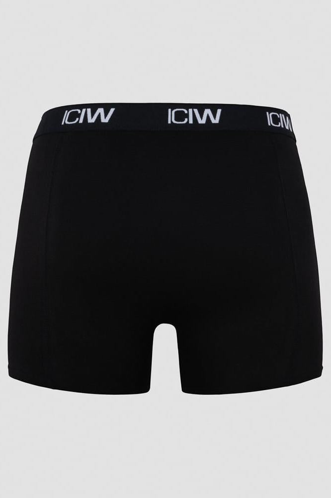 ICANIWILL - Boxer 3-pack - Black/Teal