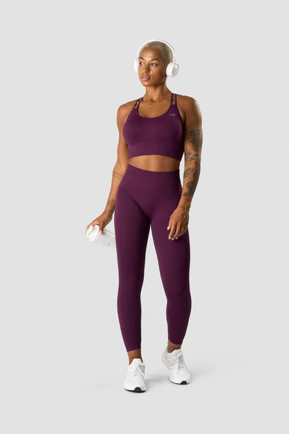 ICANIWILL - Define Seamless Sports Bra - Purple