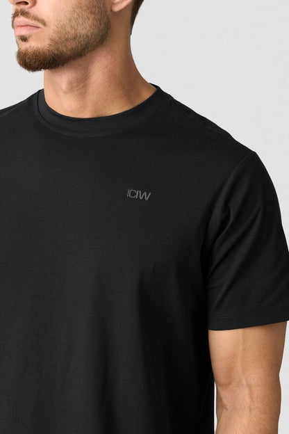 ICANIWILL - Everyday Cotton T-shirt - Black