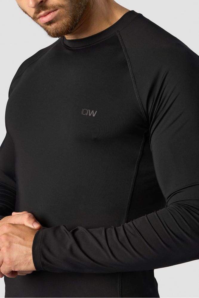 ICANIWILL - Stride Muscle Fit Long Sleeve - Black