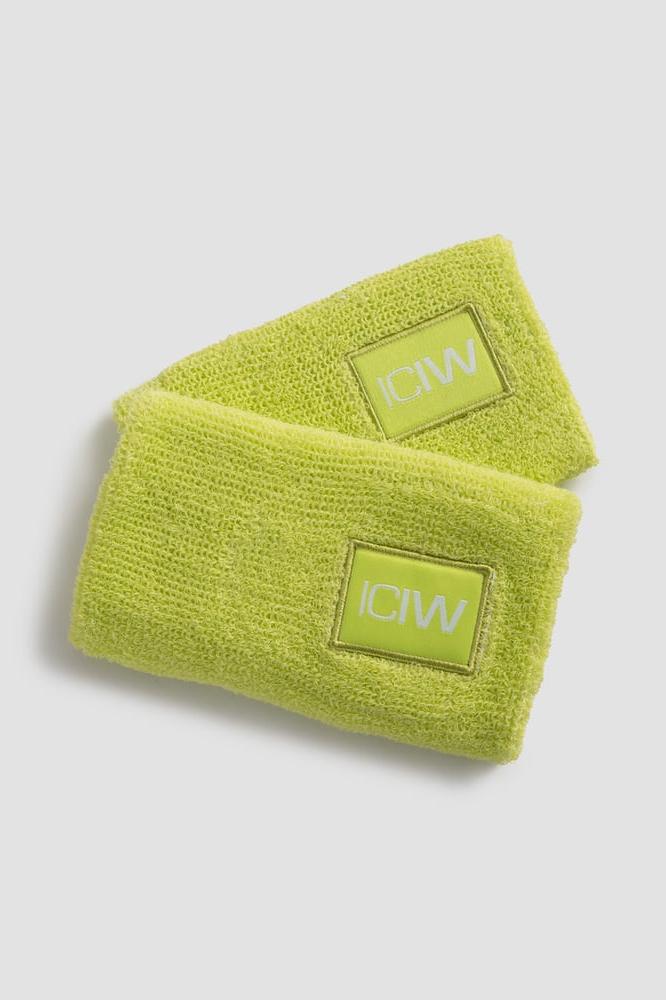 ICANIWILL - Sweatbands 2-pack - Lime