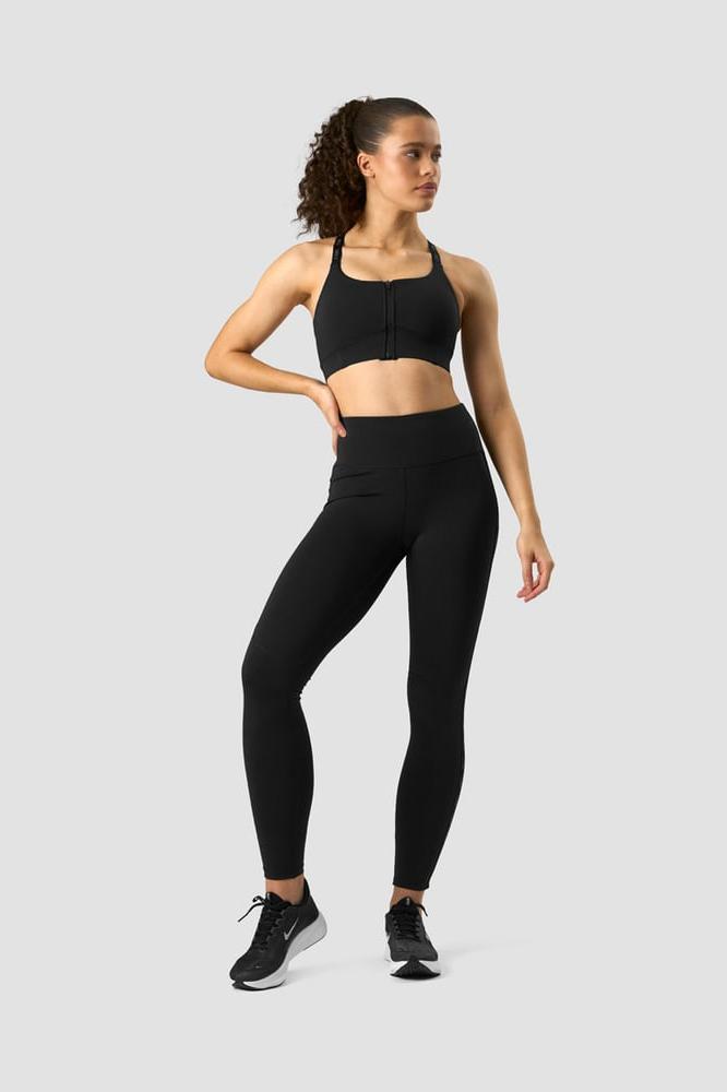 ICANIWILL - Ultimate Training Logo Tights Black - Black