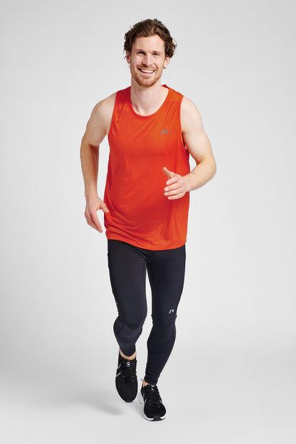 NEWLINE - Men Running Singlet - Spicy Orange