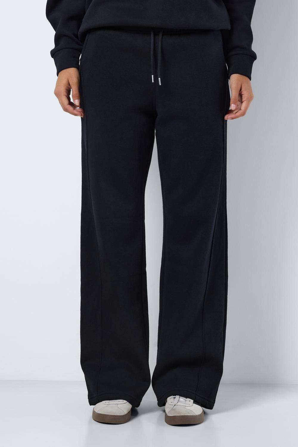 NOISY MAY - Alden Nw Loose Sweatpants - Black