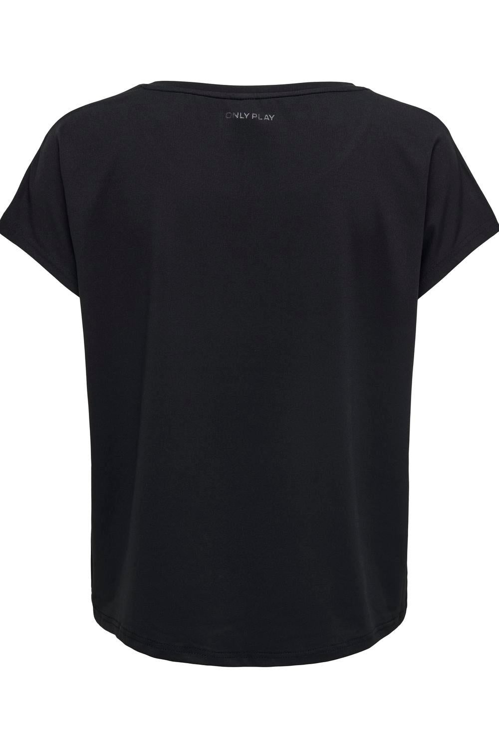 ONLYPLAY - Aubree Life On Ss Bat Loose Tee - Black