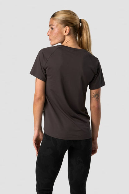 stride t-shirt wmn charcoal